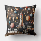 Coussin Jusqu'à la Lune (Verso)
