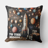 Coussin Jusqu'à la Lune (Recto)