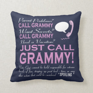 Coussin Juste appel Grammy
