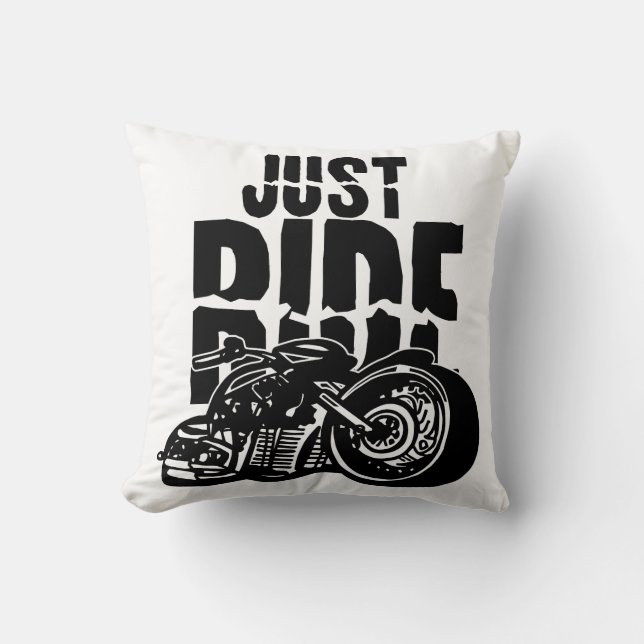 Coussin Juste conception de moto de tour (Recto)