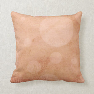 Coussin Juste couleur pêche