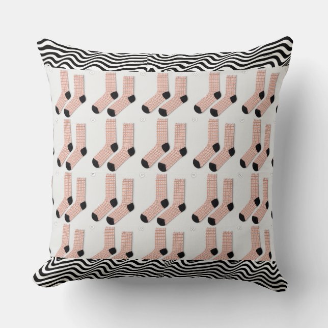 Coussin Juste des chaussettes (Recto)