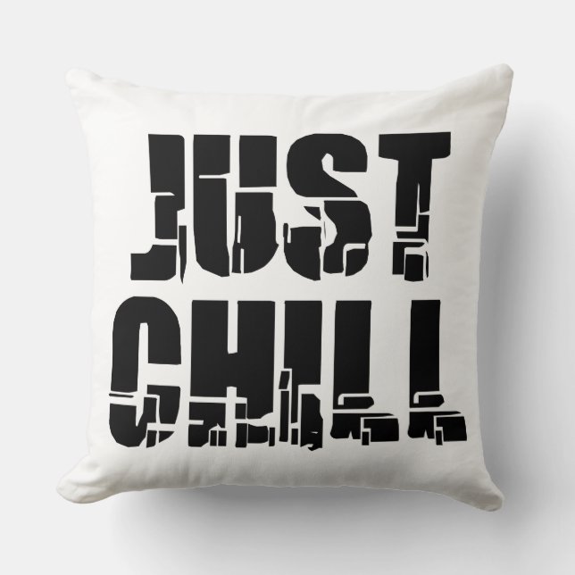 Coussin Juste froid (Recto)