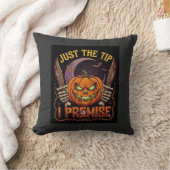 Coussin Juste l'extrémité prémisse Halloween Citrouille Co (Couverture)