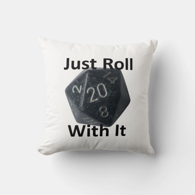 Coussin Juste petit pain avec lui carreau (Recto)