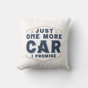 Coussin Juste une voiture de plus
