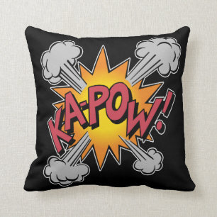Coussin KA-POW! Bande Dessinée Graphique