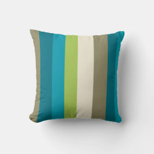 Coussin Kalakaua Hawaiian Réversible Rayures de Plage KL30