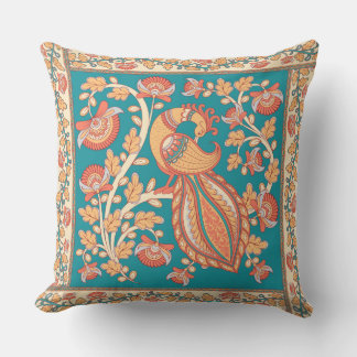 Coussin Kalamkari