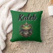 Coussin Kaleb Nom Avec Grenouille Steampunk, (Couverture)