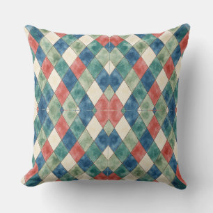Coussin Kaleido Plaid