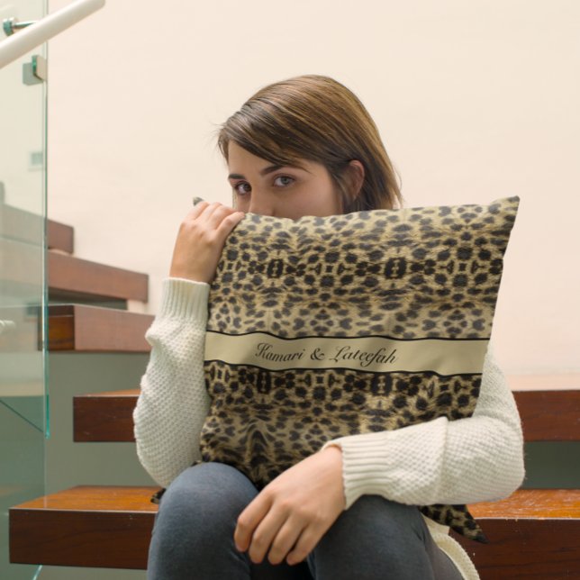 Coussin KaleidoCheetah, coutume (Créateur téléchargé)