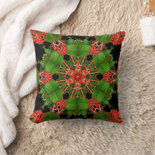 Coussin Kaleidoscope de baies de viorne