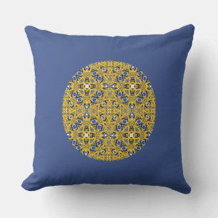 Coussin Kaléidoscope de onze volumes trente-trois