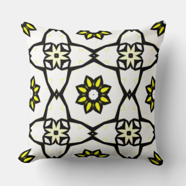 Coussin Kaléidoscope du premier volume art six (Recto)