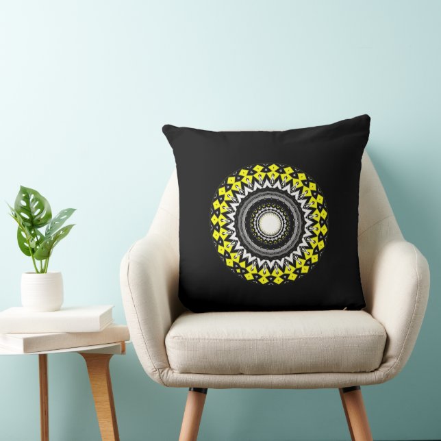 Coussin Kaléidoscope du premier volume seize (Chaise)