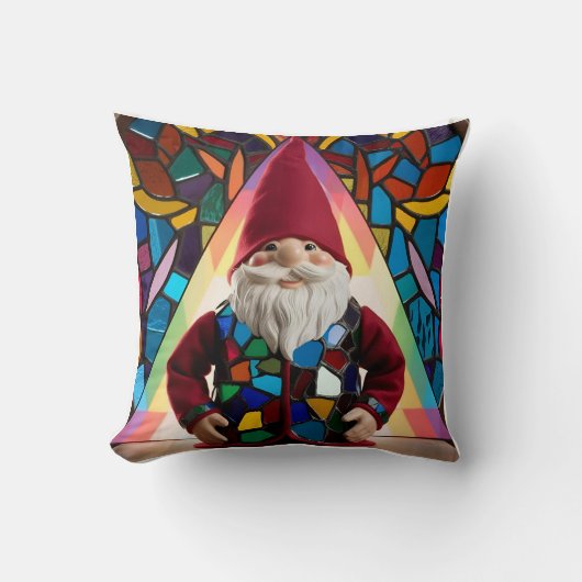 Coussin Kaleidoscope Gnome Paysage : Spectacle (Recto)