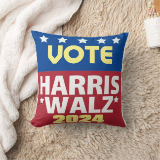 Coussin Kamala Harris Tim Walz 2024