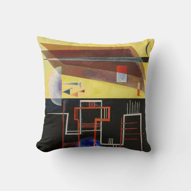 Coussin Kandinsky Inner Alliance Abstraite (Recto)