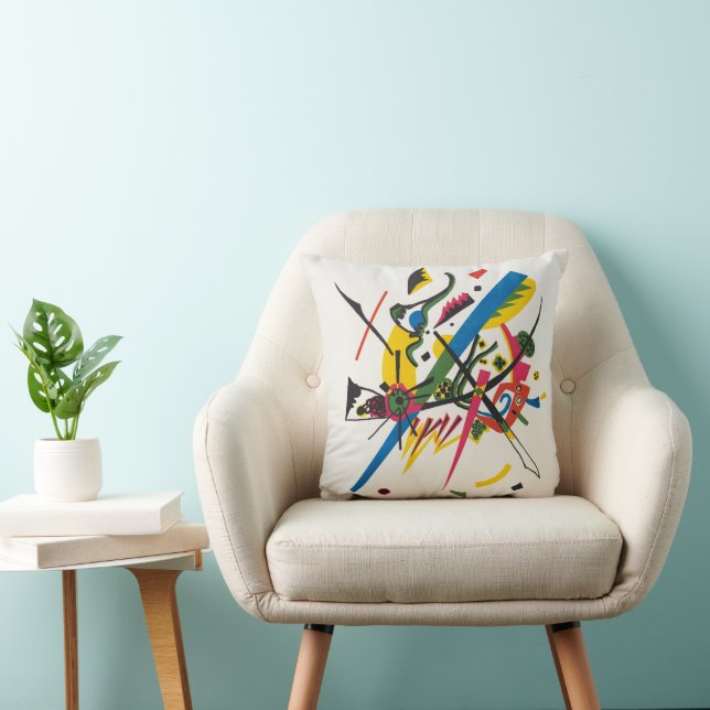 Coussin Kandinsky - Petits Mondes 1 (Small Worlds 1) (Chaise)