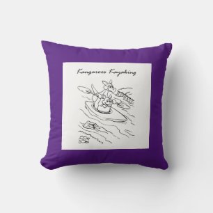 Coussin Kangooroos moderne naissance bébé garçon