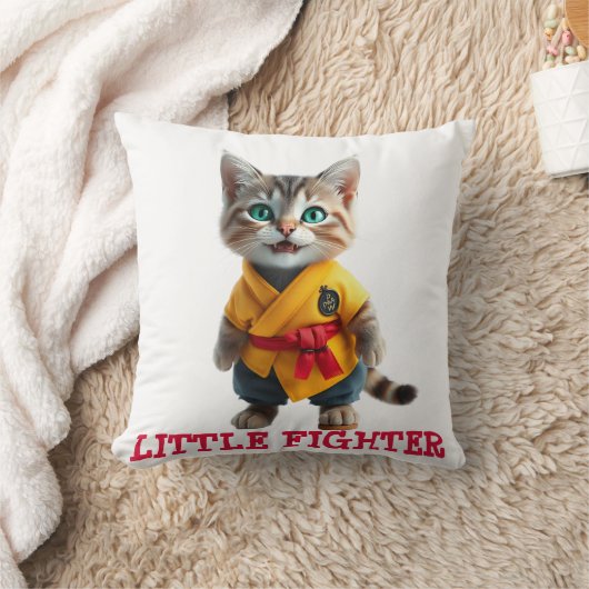 Coussin 🥋 Karate Kitten Master - Cute Fighter (Couverture)