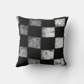 Coussin Kart d'enfant/coussin Checkered de drapeau (Verso)