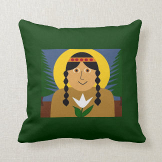 Coussin Kateri Tekakwitha