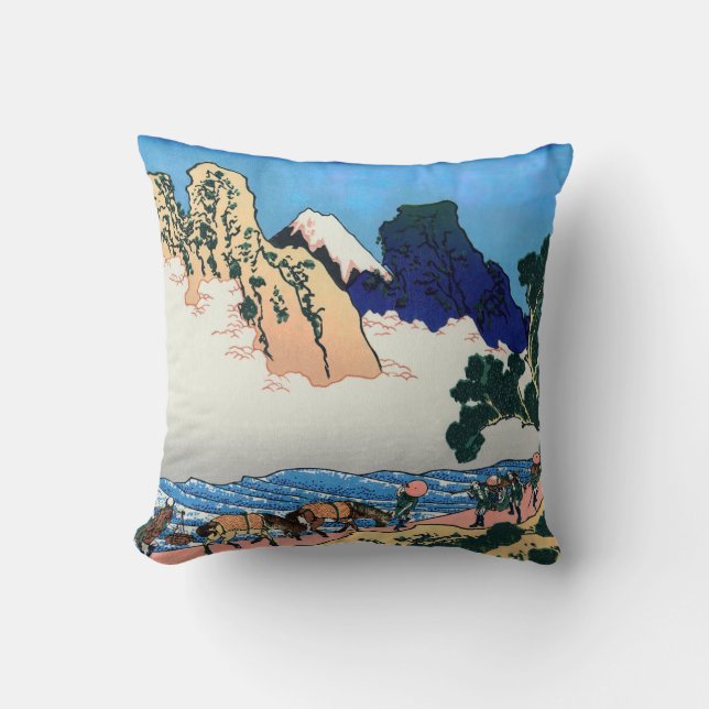 Coussin Katsushika Hokusai (Recto)