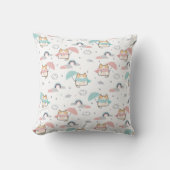 Coussin Kawaii Chats Rainy Day Motif Jour Jeu d'Oreiller (Recto)