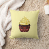 Coussin Kawaii Cupcake Glaçage Tourbillon de Citro (Couverture)