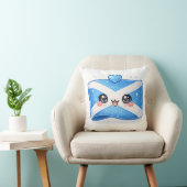Coussin Kawaii Drapeau Écosse (Chaise)