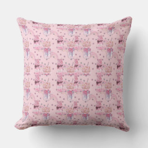 Coussin Kawaii Freakshake Motif - Pastel Purple