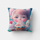 Coussin Kawaii lance l'oreiller (Recto)