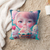 Coussin Kawaii lance l'oreiller (Couverture)