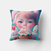 Coussin Kawaii lance l'oreiller (Verso)