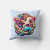 Coussin Kawaii Mermaid (Verso)
