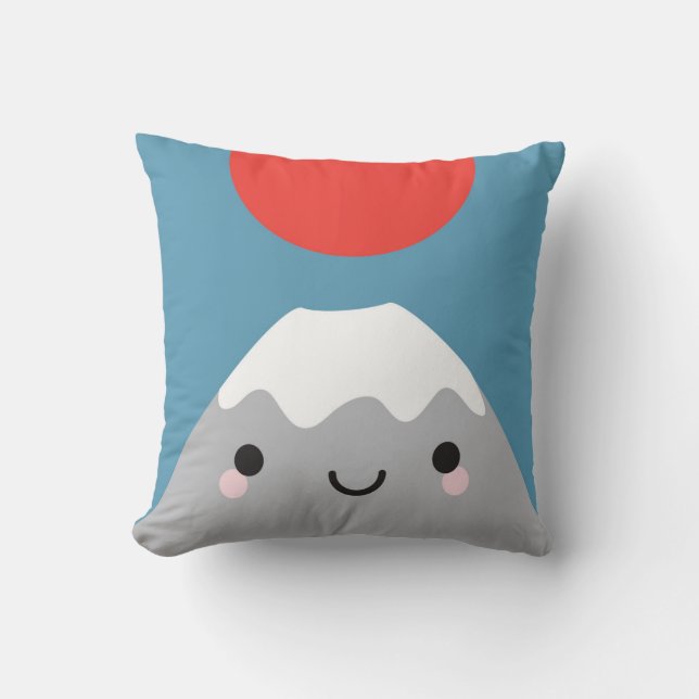 Coussin Kawaii Mt Fuji San (Recto)