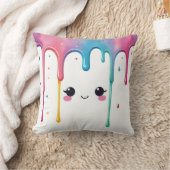 Coussin Kawaii Paint Drip (Couverture)