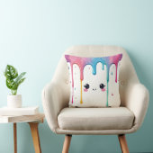 Coussin Kawaii Paint Drip (Chaise)