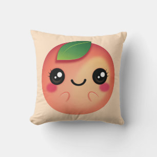 Coussin Kawaii Peach