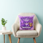 Coussin kawaii Power Ube Violet (Chaise)