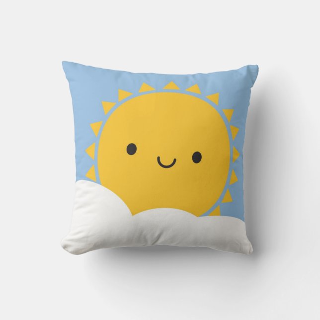 Coussin Kawaii Sun (Recto)