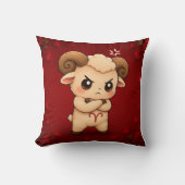 Coussin Kawaii Zodiac Neos Bélier (Recto)