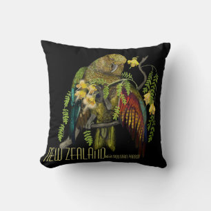 Coussin Kea New Zealand Mountain Parrot