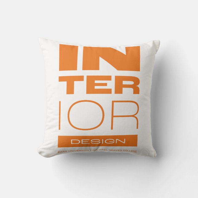 Coussin Kean MGC Interior Design (Recto)