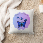 Coussin Keep Calm and Flutter on (Couverture)