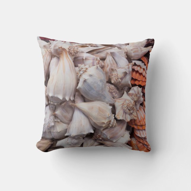 Coussin Key West, coquillages (Recto)
