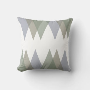 Coussin Khaki triangles