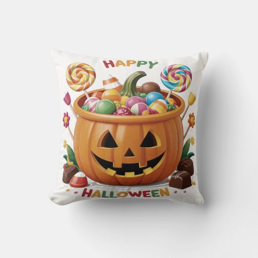 Coussin Kine de Halloween (Recto)